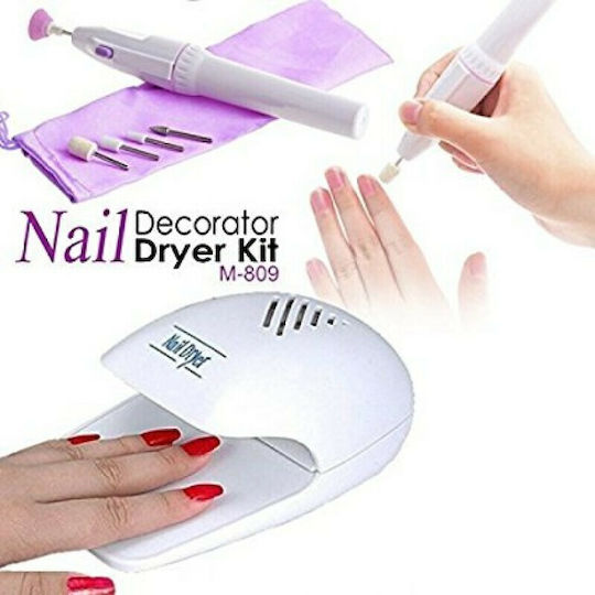 GW GW Nail Polish Curing Lamp UV / LED Set Battery 3W White