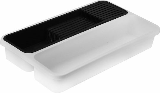 Viosarp Tăvi Pentru Tacâmuri De Sertar Din Plastic 40x26cm Albă