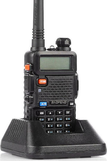 Baofeng UV-5R Wireless Transceiver UHF/VHF 5W with Monochrome Screen