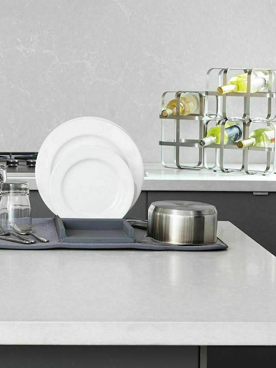 Umbra Udry Plastic Gray Drying Surface 61x46x4cm