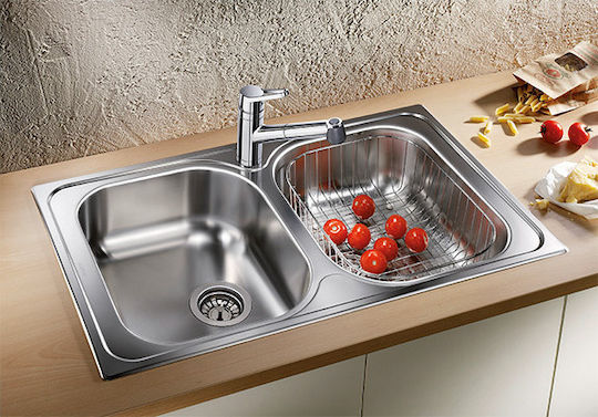 Blanco Abtropfkorb Inox Silber 31x39x13.5cm
