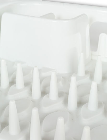 Curver Essentials Στραγγιστήρι Νεροχύτη Πλαστικό Λευκό 39.5x39.5x10.9cm