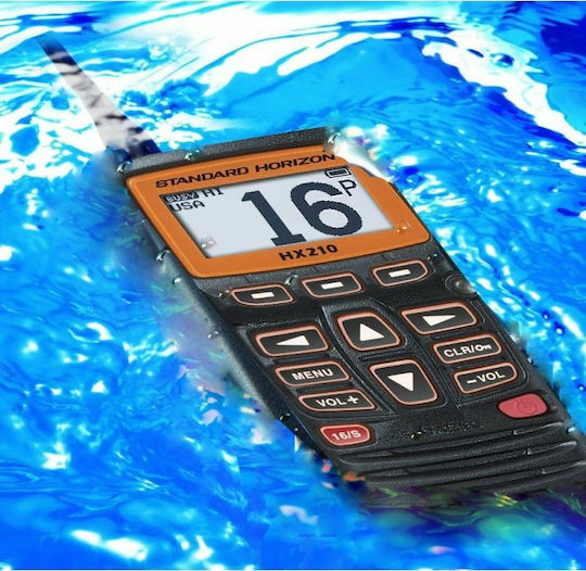 Standard Horizon HX210 Funkgerät VHF Marine 6W mit Monochromdisplay