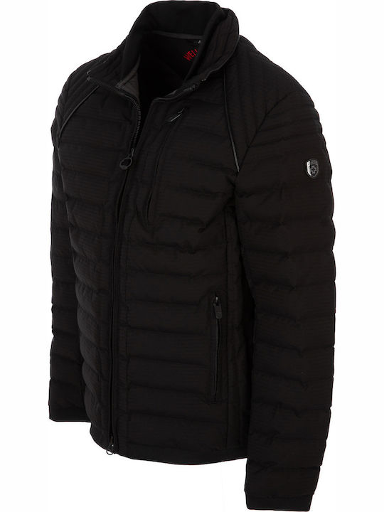 Χειμωνιάτικο Μπουφάν Puffer Αδιάβροχο Black