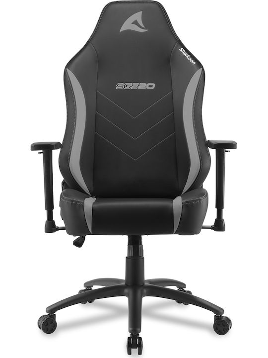 Sharkoon Skiller SGS20 Геймърски Стол От Изкуствена Кожа Черен/Сив Sharkoon Skiller SGS20 Геймърски Стол От Изкуствена Кожа Черен/Сив