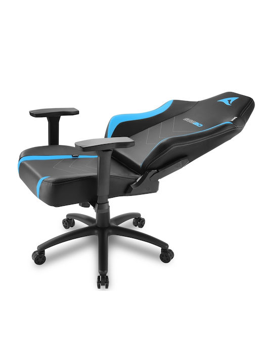 Sharkoon Skiller SGS20 Καρέκλα Gaming Δερματίνης με Ρυθμιζόμενα Μπράτσα Μαύρο/Μπλε