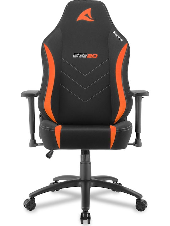 Sharkoon Skiller SGS20 Fabric Δερματίνης Μαύρο/Πορτοκαλί Sharkoon Skiller SGS20 Fabric Δερματίνης Μαύρο/Πορτοκαλί