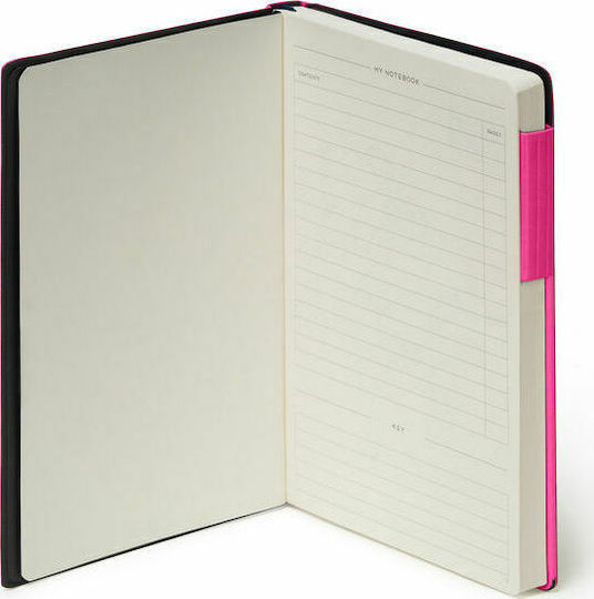 Legami Milano My Notebook Notebook A5 Ruled with Elastic Fuchsia MYNOT0036