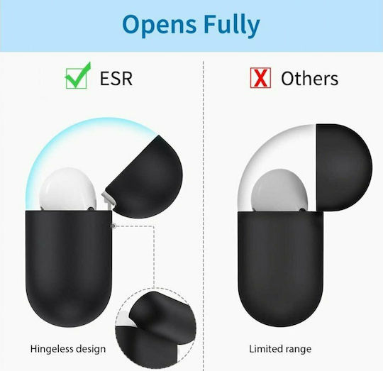 ESR Breeze Plus Silicone Case Black for Apple AirPods Pro
