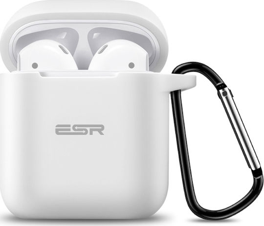 ESR Pro Bounce Husă cu cârlig în culoarea Alb pentru Apple AirPods Pro