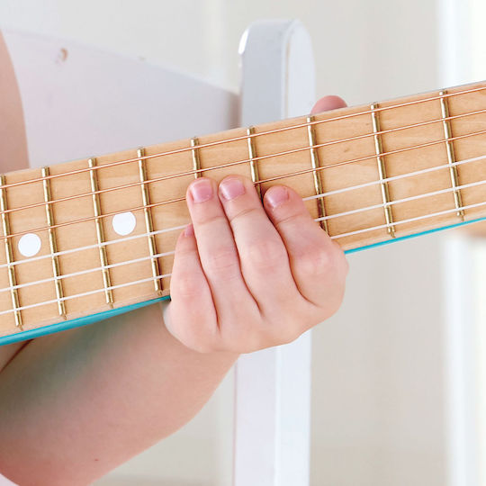 Hape Wooden Guitar Flower Power for 3+ Years