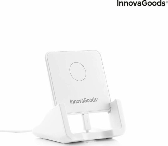 InnovaGoods Ασύρματος Φορτιστής (Qi Pad) Λευκός (V0103352)