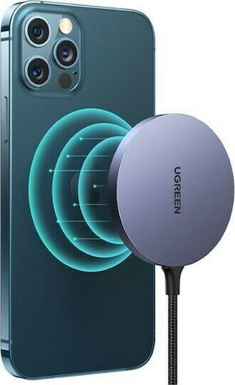 Ugreen Ασύρματος Φορτιστής (Qi Pad) 15W Λευκός