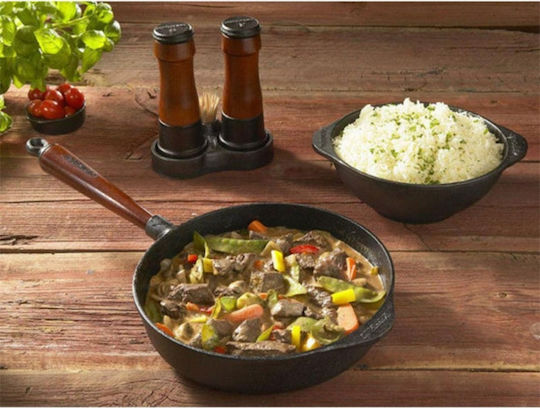 Skeppshult Set Manual Râșnițe Condimente din Lemn în Culoare Maro 18cm 1buc