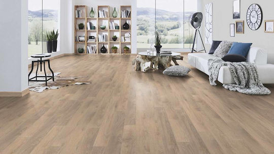 Kronospan Πάτωμα Laminate Super Natural Narrow Blonde Oak Πάτωμα Laminate 8mm 8mm 8575