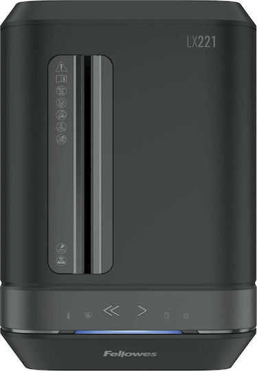 Fellowes Като-изтривач на документи Powershred LX 221 Micro Cut 20 Листа с кошница 30лт