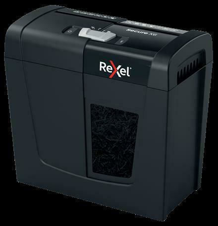 Rexel Καταστροφέας Εγγράφων Secure X6 Micro Cut 6 Φύλλων με Κάδο 10lt