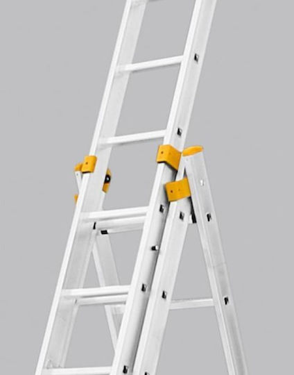 Palbest Forte Triplu Scara combinata Aluminiu 3x8