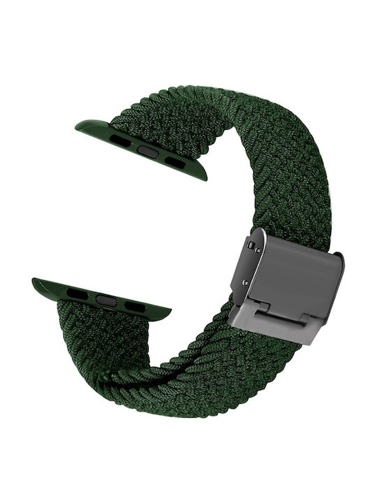 Crong Wave Strap Fabric Green (Apple Watch 38/40/41/42mm) CRG-40WAV-GRN