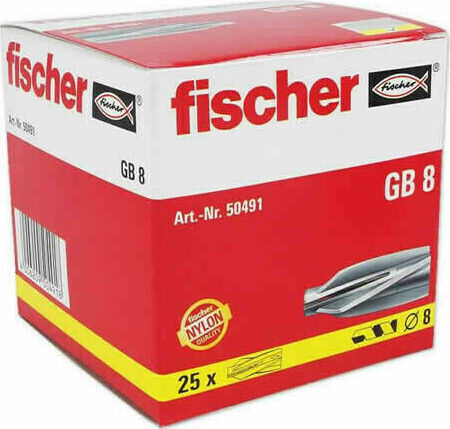 fischer Aircrete Anchor GB 8 Oops Plastic 8x50mm