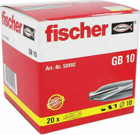 fischer Aircrete Anchor GB 10 Oops Plastic 10x55mm