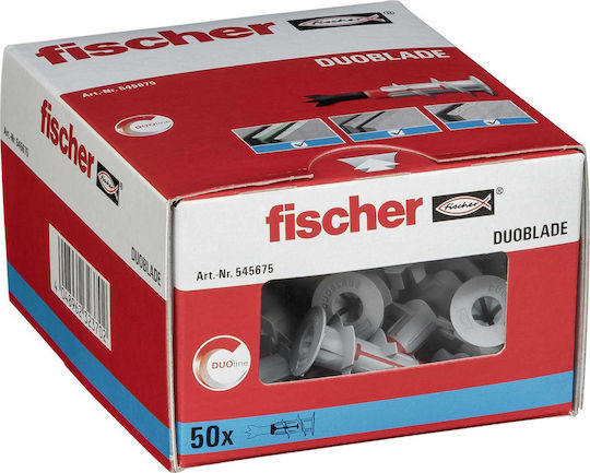 fischer Plastic Plug Duoblade Oops Plastic