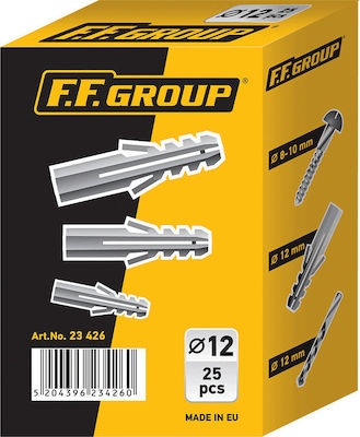 F.F. Group Βύσματα Πλαστικά (Ούπα) Νο 10 Ούπα Kunststoff 23425 50Stück