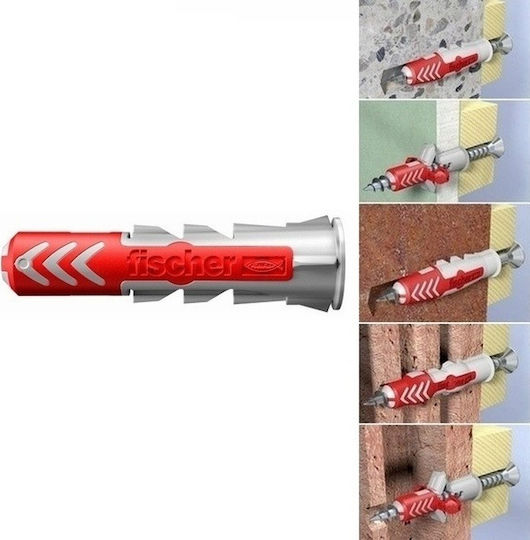 fischer Plastic Plug Duopower 12x60mm Oops Plastic 12x60mm