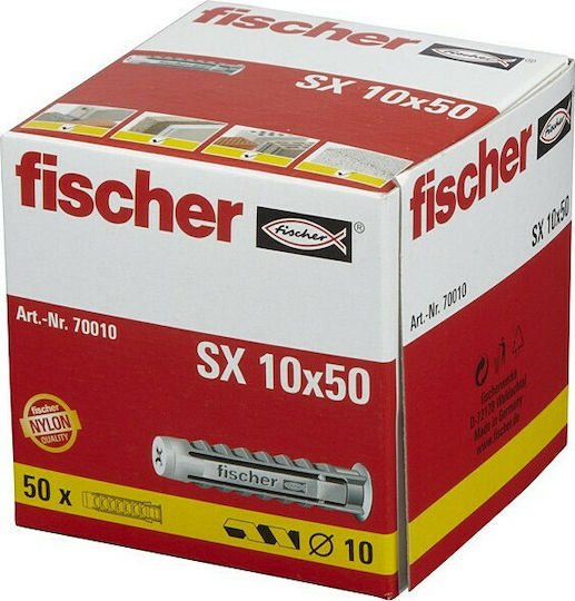 fischer Dubel SX 10x50 Oops Plastic 10x50mm