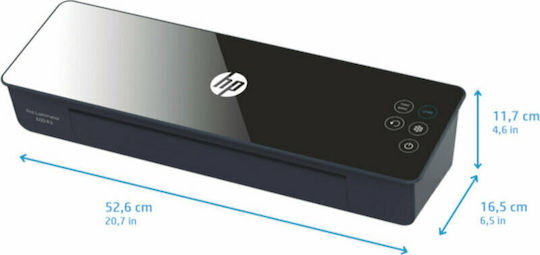 HP Laminator Pro Laminator 600 Desktop for A3 125 Microns