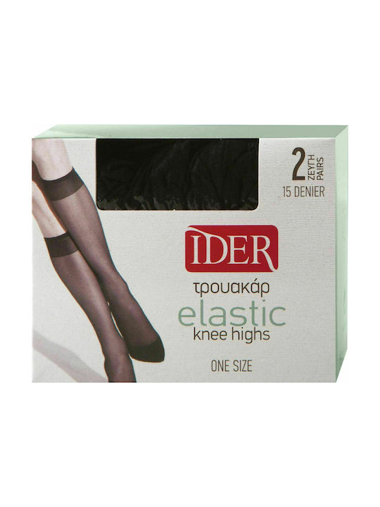 IDER Women's Socks 15 Den 2Pack Pepper -075