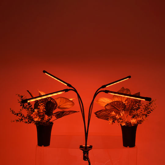 GloboStar Desk Grow Light with LED and Power 80W L100xW100cm.