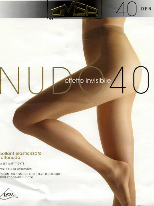 Nudo Women's Pantyhose 40 Den Caramel