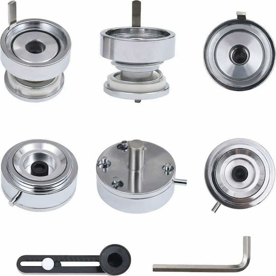 vidaXL Badge Presses with Cutter and Rotating Base 58mm