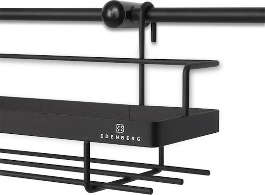 Edenberg Tabletop Metal Base 78cm 16 Pieces Black