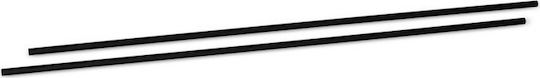 Edenberg Tabletop Metal Base 78cm 16 Pieces Black