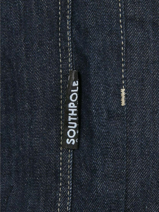 Men's Jeans Pants with Loose Straight Fit Raw Indigo