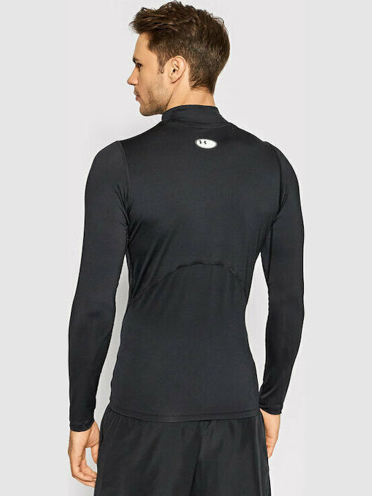 Under Armour HeatGear Ισοθερμική Μπλούζα Μαύρη Under Armour HeatGear Ισοθερμική Μπλούζα Μαύρη