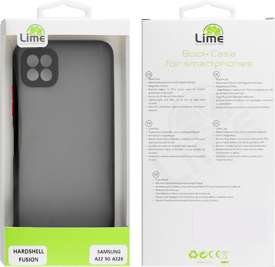 Lime Hardshell Camera Guard Back Cover Plastic Galaxy A14 / A14 5G (Galaxy A22 5G)