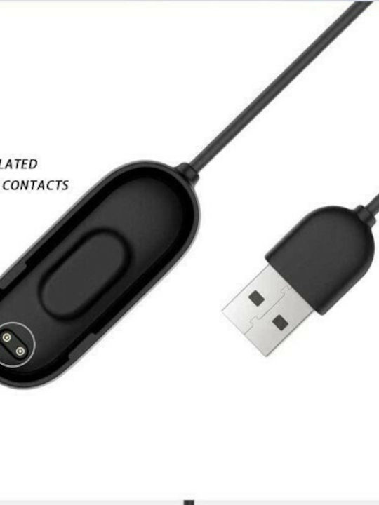 Charging Cable 1m Wearable Charger Mi Band 3/Mi Smart Band 4 Blackς
