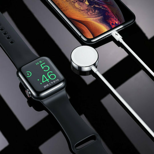 Joyroom S-IW002S Зарядно за Apple Watch Бялς