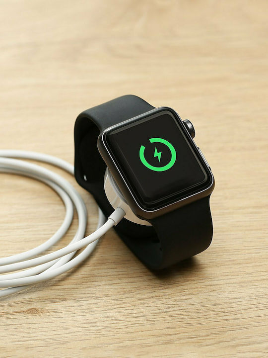 Apple Apple Watch Magnetisches Ladekabel (1m) Tragbare Ladegeräte für Apple Watch Weiß