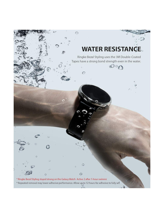 Ringke Bezel Ring σε Ροζ Χρυσό χρώμα για το Galaxy Watch Active 2 44mm