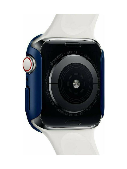 Spigen Thin Fit Plastic Case Blue Colour for Apple Watch 44mm