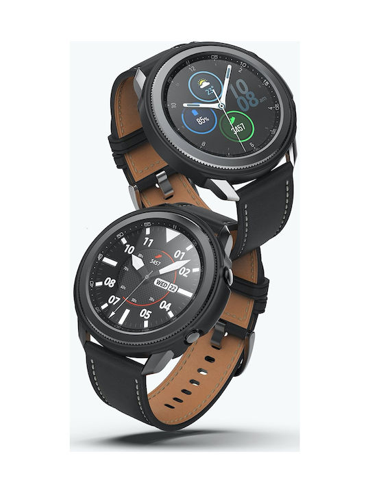 Ringke Air Sports Silicone Case in Black color for Galaxy Watch 3 45mm