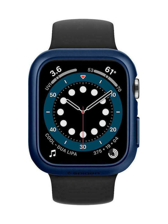 Spigen Thin Fit Plastic Case Blue Colour for Apple Watch 44mm
