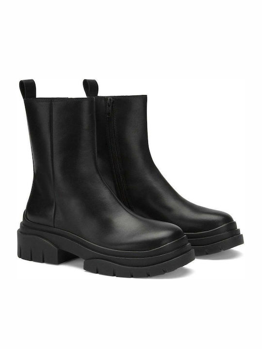Ash Sting Combo A Ankle Boots Μαύρα