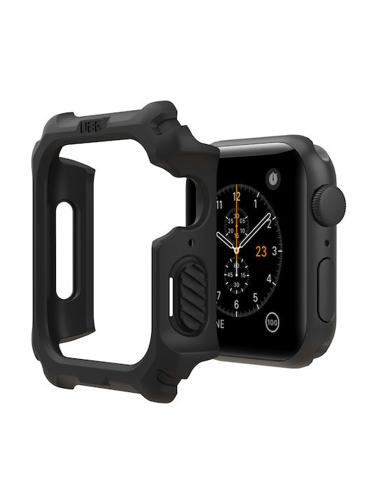 UAG Rugged Armor Πλαστική Θήκη σε Μαύρο χρώμα για το Apple Watch 44mm