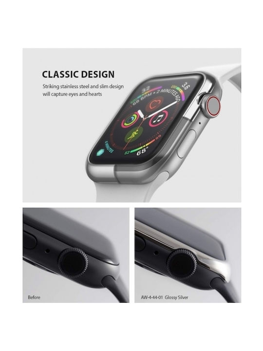 Ringke Bezel Styling Plastic Case Black Colour for Apple Watch 40mm