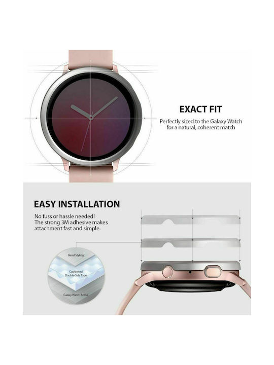 Ringke Bezel Ring Matte Silver για το Galaxy Watch Active 2 40mm
